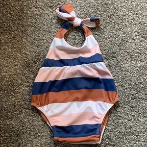 Kortni Jeane 4 Stripe Mini One Piece